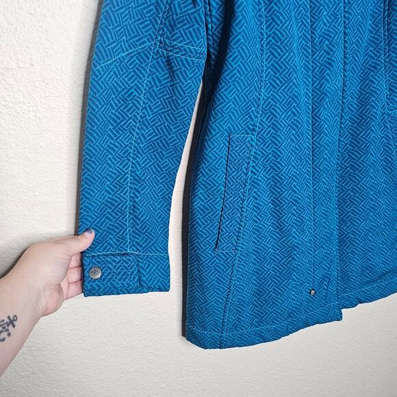 Title Nine Softshell Peacekeeper Long Jacket Coat Fleece Lined size small - Picture 2 of 6